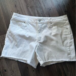 Like New Universal Thread High Rise Midi Denim Shorts